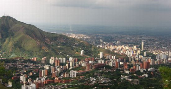 Panoramic view of Cali